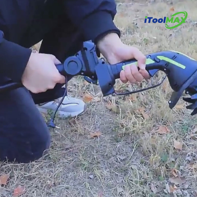 itoolmax lightweight cordless tiller cultivator
