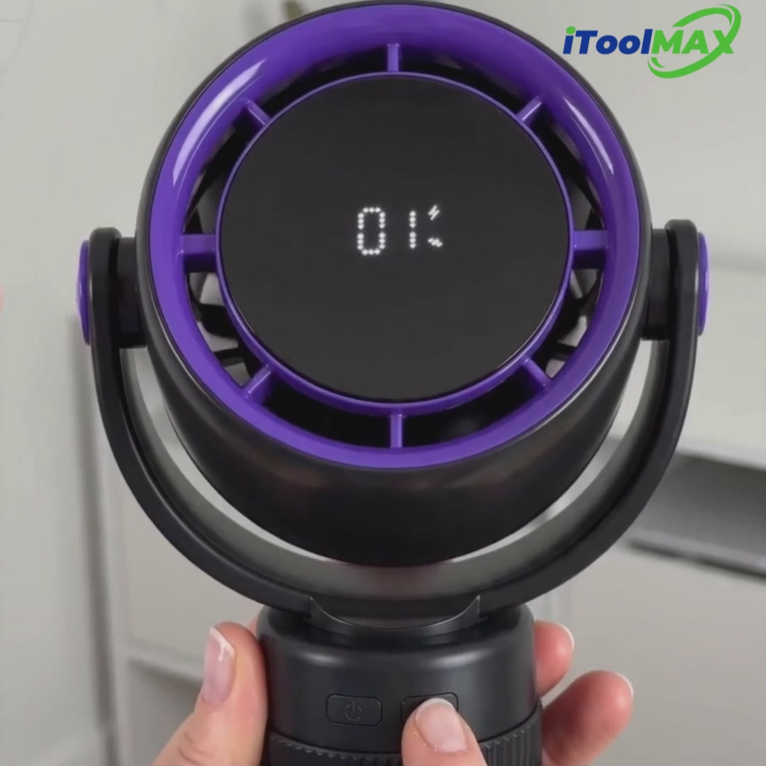 Load video: iitoolmax wall mount fan video