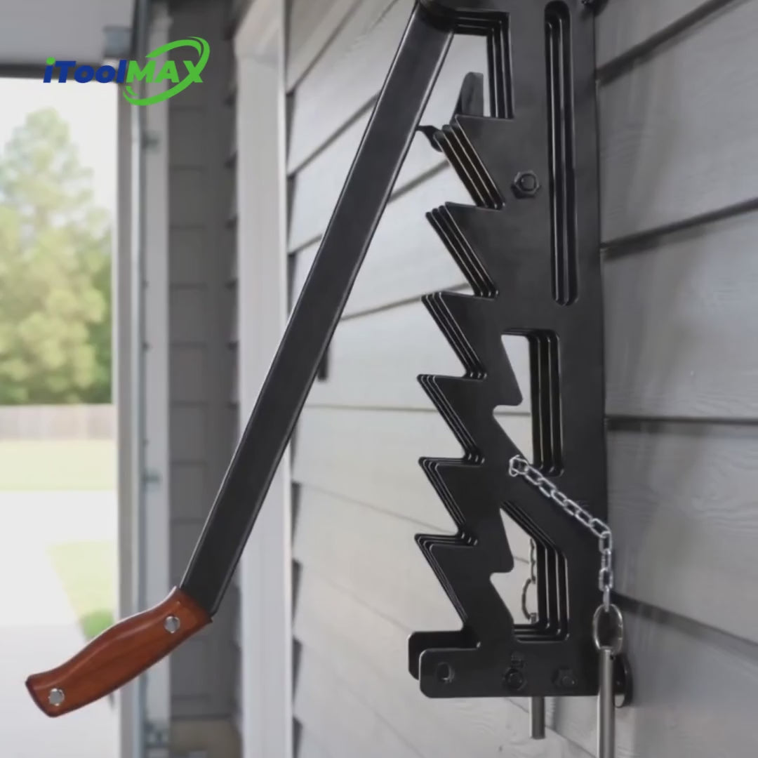 Load video: itoolmax wall mounted firewood kindling splitter pro video