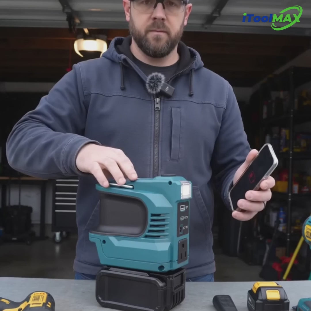 Video laden: itoolmax 220w portable power inverter video