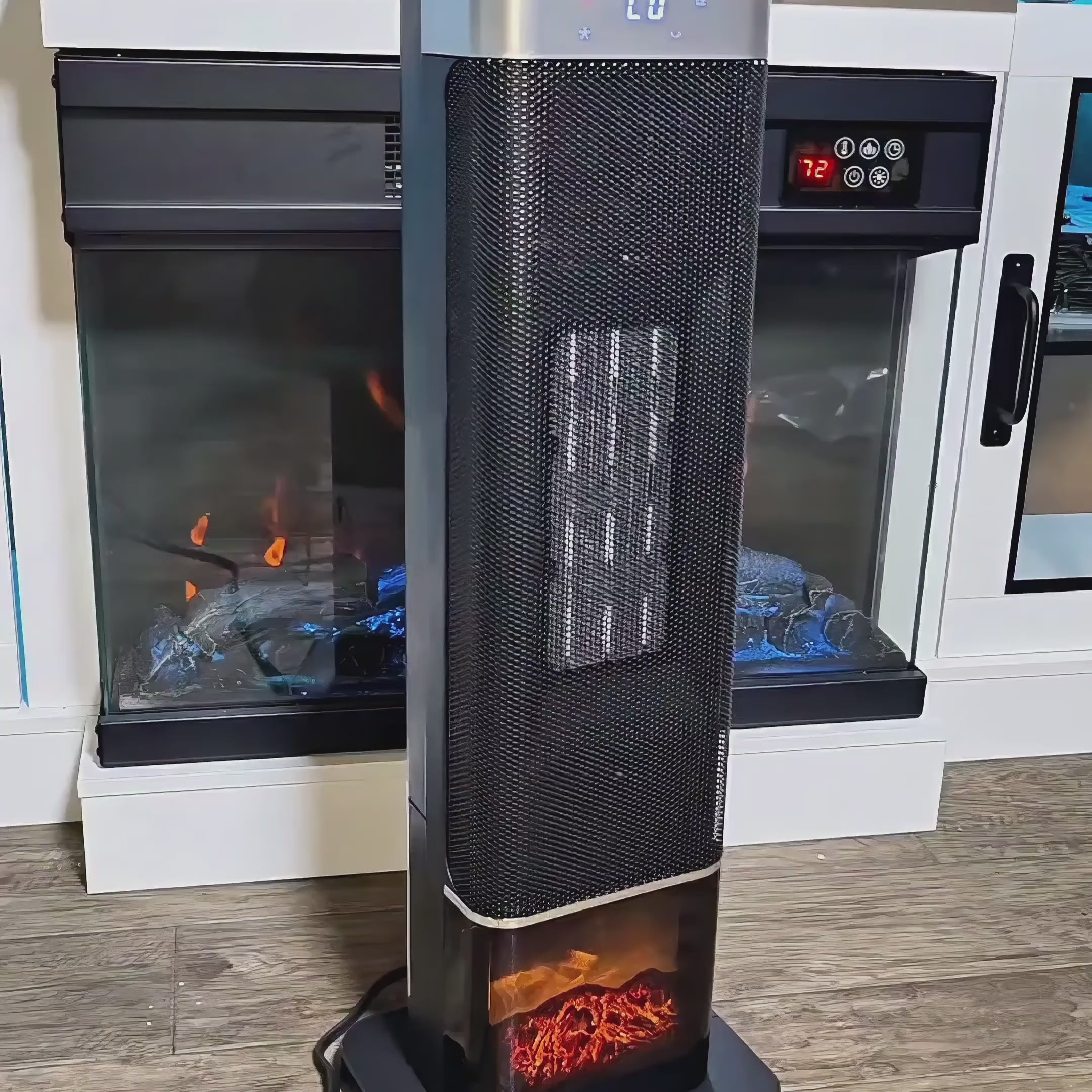 Video laden: itoolmax portable ceramic heater humidifier 