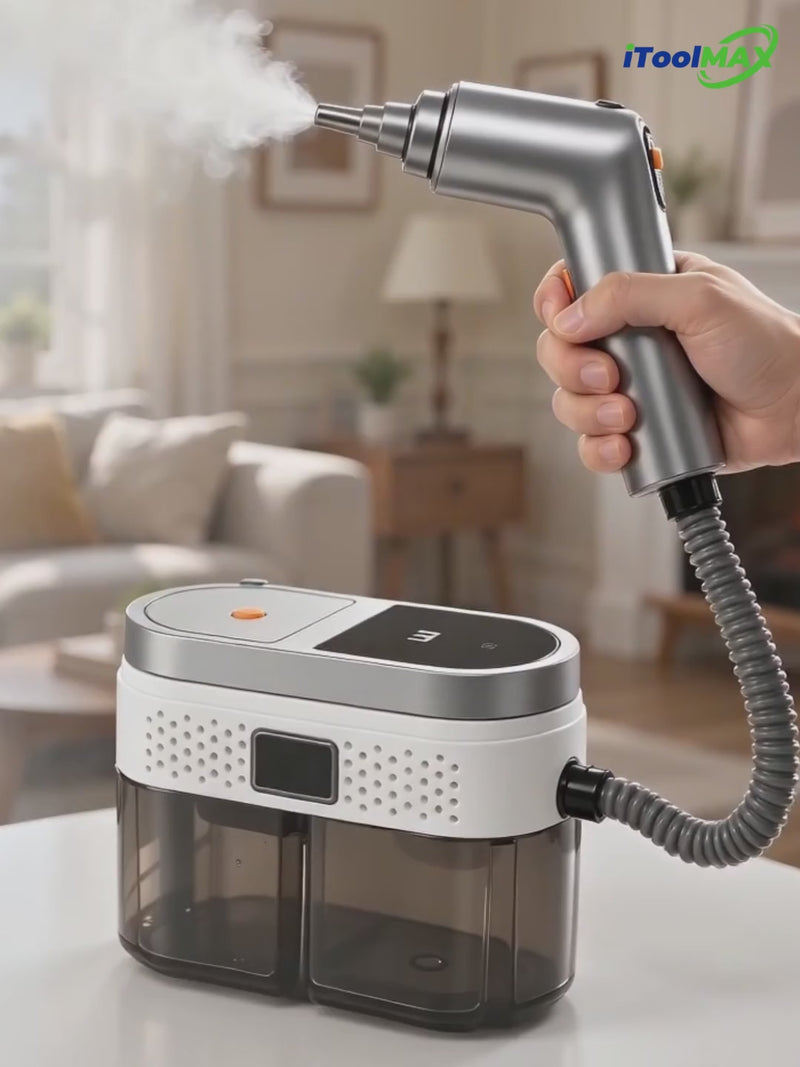 itoolmax high heat steam cleaner pro new video